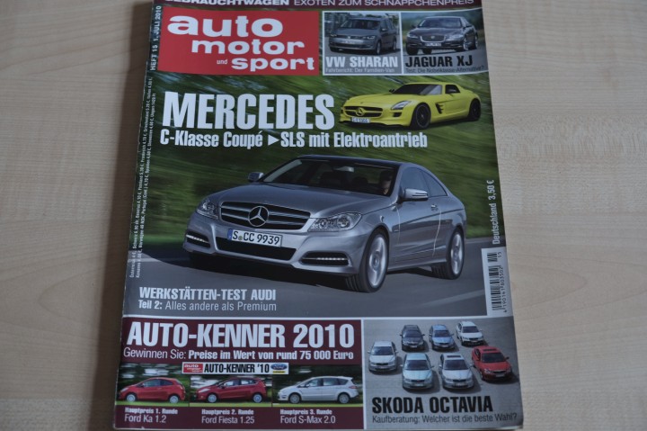 Deckblatt Auto Motor und Sport (15/2010)
